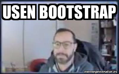 meme personalizado usen bootstrap