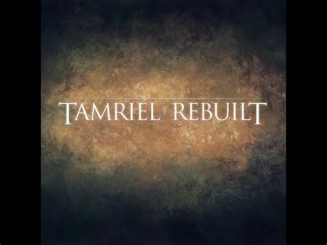 Tamriel Rebuilt Narsis Arena Interior Dev Part Youtube