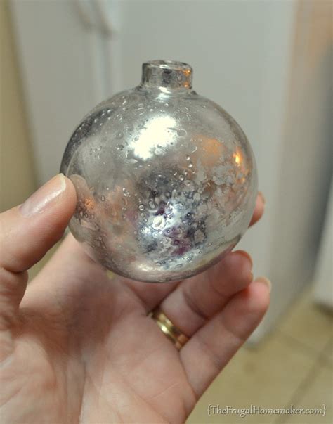 Diy Mercury Glass Ornaments