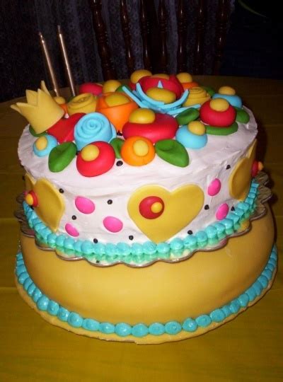 Mary Engelbreit Inspired Cake — Birthday Cakes Cake Cake Decorating