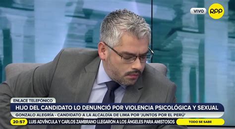 Rpp Noticias On Twitter 🔴 Envivo Gonzalo Alegría Iré Con Un