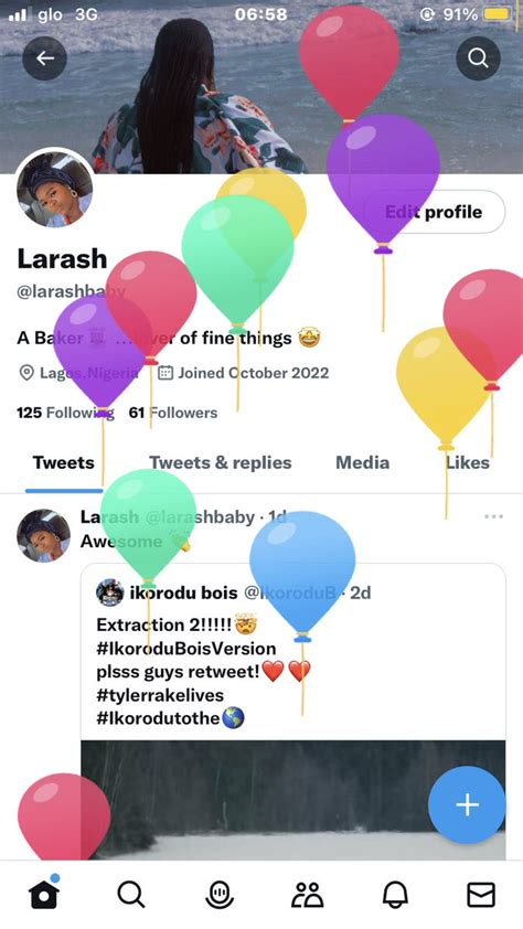 HappyBirthdays Ng On Twitter RT Larashbaby Twitter Gave Me Balloons