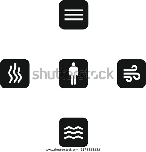 elements fire water air eath stock vector royalty