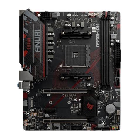 Placa Mae Pichau Danuri B550M PX DDR4 Socket AM4 M ATX Chipset AMD