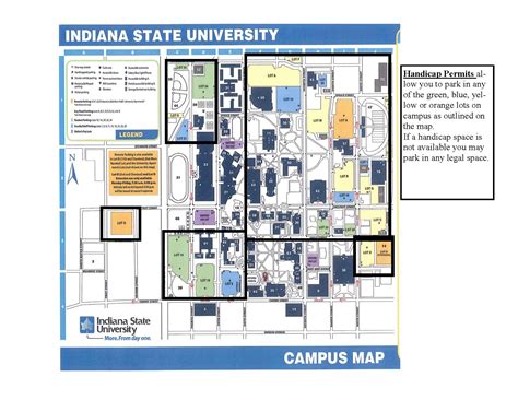 Indiana State University Campus Map Verjaardag Vrouw