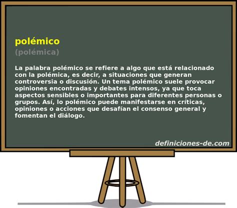 Significado De Polémico Polémica