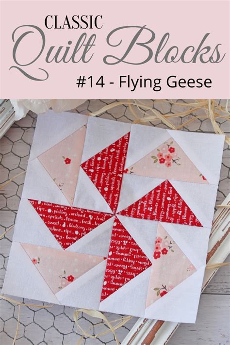 Classic Quilt Blocks Flying Geese A Tutorial Artofit