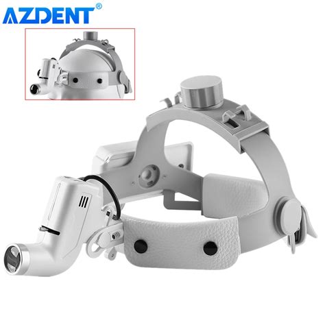 Azdent Luz Led Para Cabeza Dental Lupa De Diadema Dy W L Mpara