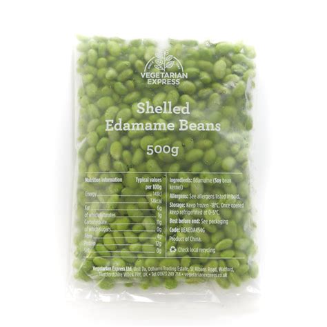 Shelled Edamame Beans ~ Vegetarian Express