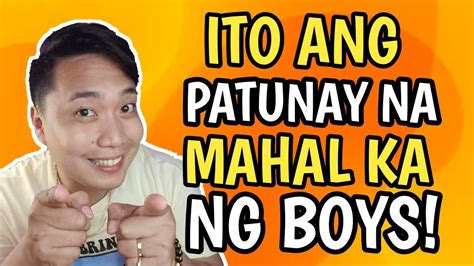 Dalawang Patunay Na Mahal Ka Ng Lalaki Youtube