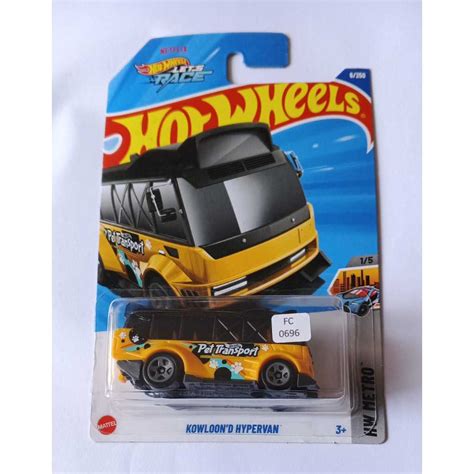 Jual Hot Wheels Kowloon D Hypervan Yellow HW Metro Hotwheels Lets Race Netflix Pet Transport