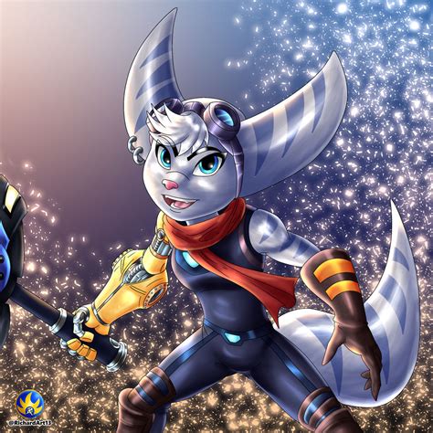 Ratchet And Clank Female Lombax By Rik23 On Deviantart