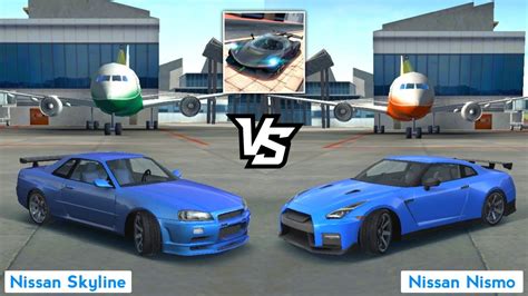 Extreme Car Driving Simulator 2022 Nissan Skyline R34 Vs Nissan GTR