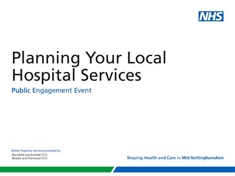 Nhs Identity Guidelines Nhs Partnership Powerpoint Presentation