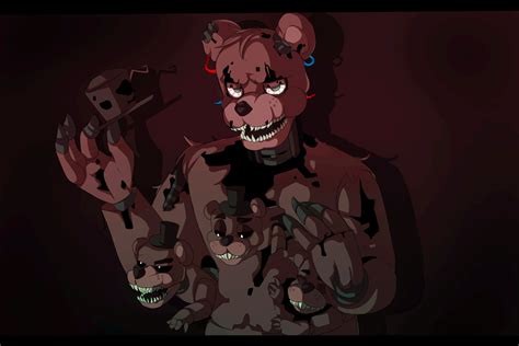 Nightmare Freddy  Kinda By Thehobbyhorse Five Nights At Freddys