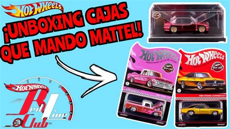 Unboxing De Hot Wheels Rlc Que Llegaron De Mattel Y Convencion Youtube