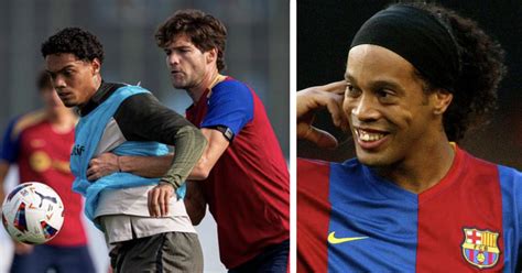 Le Fils De Ronaldinho Rejoint L Entra Nement De L Quipe Premi Re Du