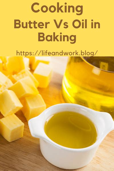 Butter Vs Oil In Baking