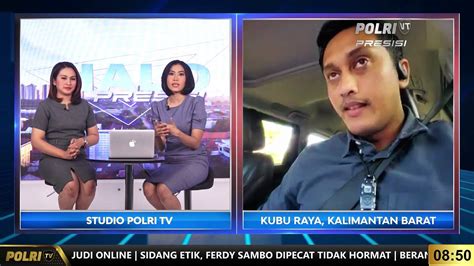 Live Dialog Bersama Kasat Reskrim Polres Kubu Raya Iptu Teuku Rivanda