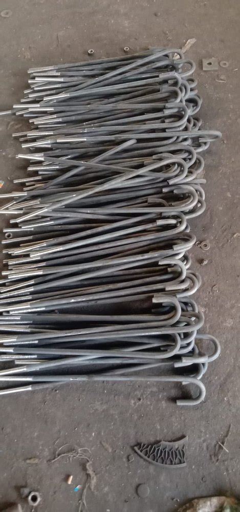 All Type Foundation Bolt Jluanchor Bolts At Rs 77kg Mild Steel