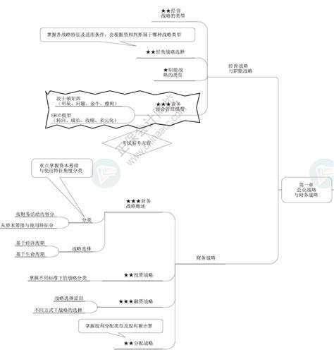 2024年高级会计师各章节思维导图 第一章高级会计师 正保会计网校