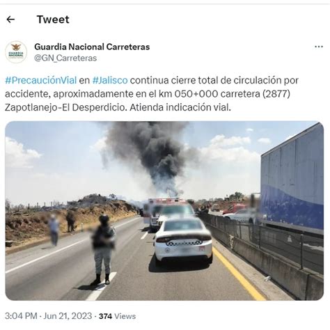 Fuerte Accidente En Autopista Zapotlanejo Lagos De Moreno Jalisco