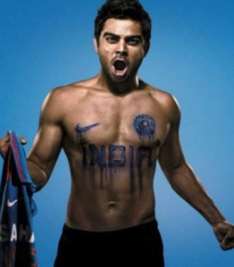 Shirtless Bollywood Men Virat Kohli