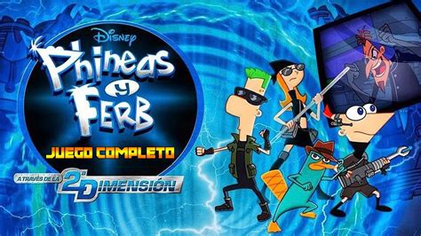 Phineas Y Ferb A Trav S De La Segunda Dimensi N Ps Juego Completo