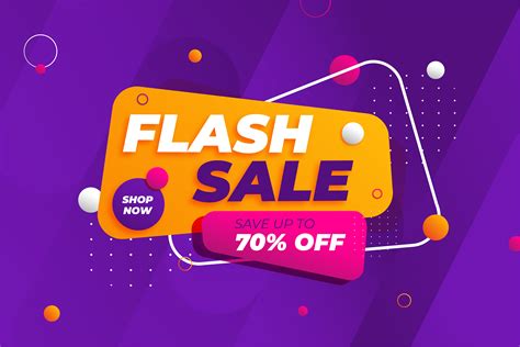 Flash Sale Discount Banner Promotion Graphic by distrologoCreative