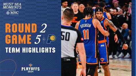 Knicks Dominate Game 5 And Take 3 2 Series Lead Knicks Vs Pacers Highlights 2024 Nba Playoffs