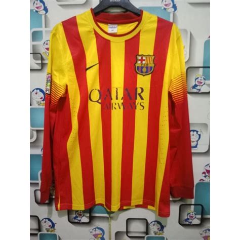 Jual Jersey Barcel Na Retro Jersey Barca Ls Shopee Indonesia