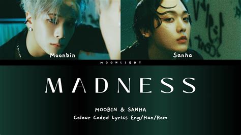 Astro Moonbin Sanha Madness Colour Coded Lyrics Youtube