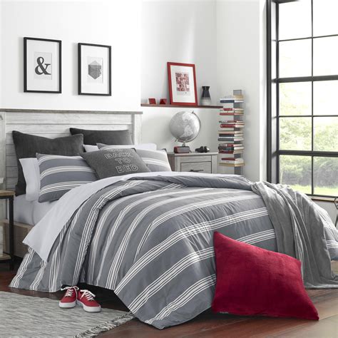 Nautica Twin Comforter Set Cotton Reversible Bedding With Matching Sham Stylish Home Decor