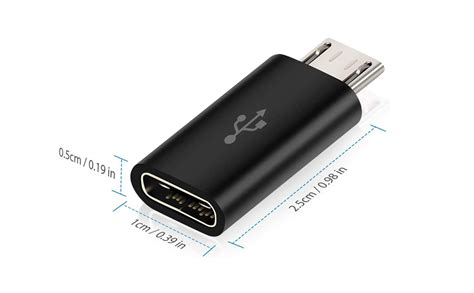 Amazon BabyElf USB C Adapter Type C Female To Micro USB Male