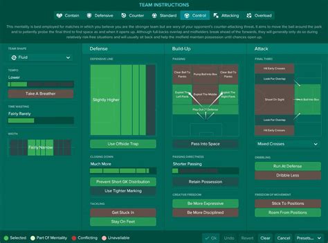 Fm17 Tactic 4 2 3 1 Dm Wide Control Fm Scout