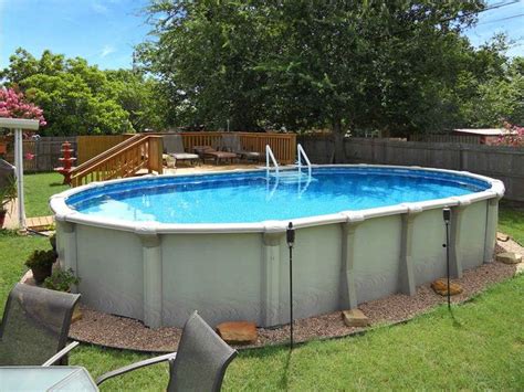 Interior Pretty Heritage Oval Above Ground Pools From The Numerous Oval Above Ground Pools I