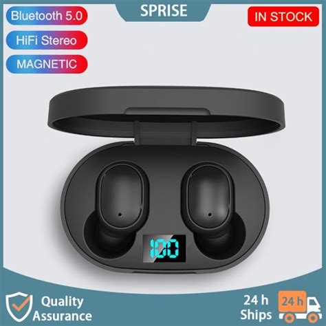 Sprise A6s Earbuds Portable Bluetooth Earphone Tws Wireless Stereo