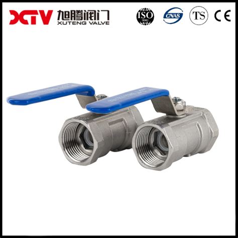 Xtv 1 2 Industrial Handles Stainless Steel 1PC Threaded Ball Valve