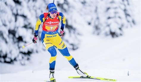 Biathlon La Suédoise Hanna Oeberg forfait pour la manche de Coupe du