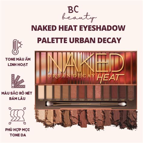 B Ng Ph N M T Urban Decay Naked Heat Eyeshadow Pelette M U L