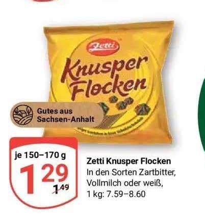 Zetti Knusper Flocken Angebot Bei Globus Prospekte De