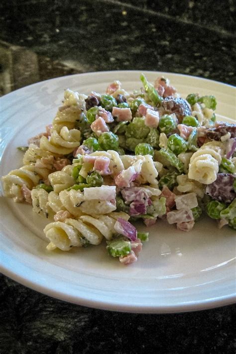 Pasta Salad With Ham And Peas Classic Recipes