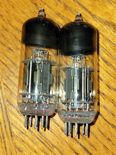 VACUUM TUBES NOS 6H6P 6N6P MATCH PAIR GOLD GRILL EBay