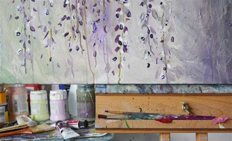 Painting Wisteria — Katie Jobling