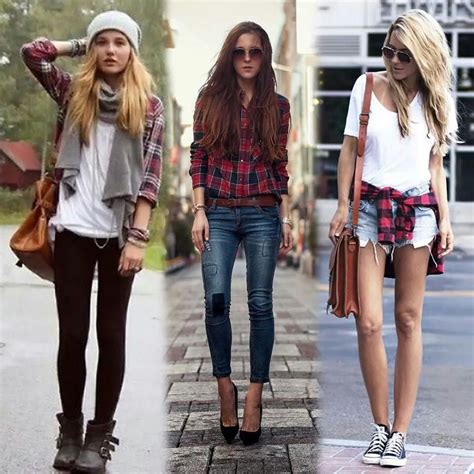 Camisa leñador de cuadros rojos Outfits Cool outfits Fashion