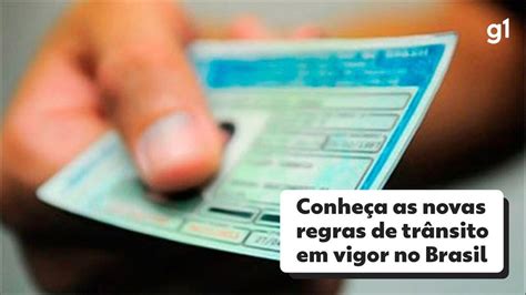 Novas Regras De Tr Nsito Entram Em Vigor No Brasil Neste M S Ap S