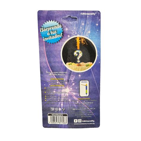 VELA MAGICA ADIVINA Euro Novelty