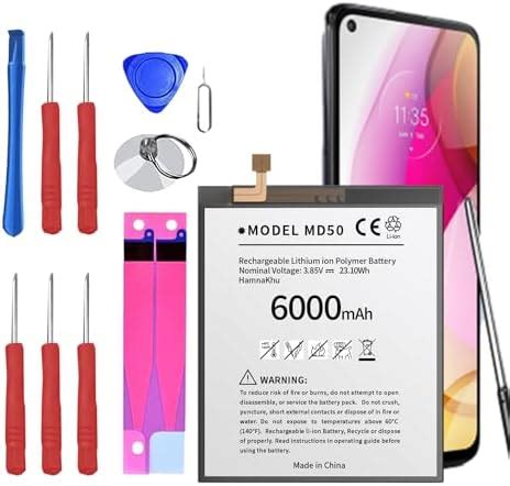 Amazon Moto G Stylus Battery Upgraded Zueus Mah Li Polymer