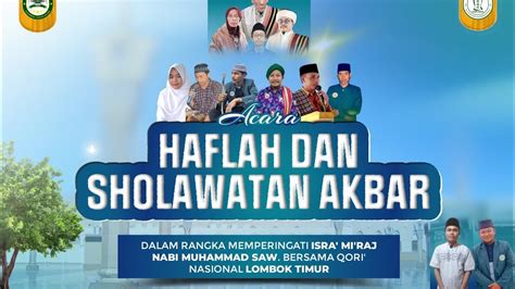 TILAWAH MERDU TERBARU HAFLAH ISRA MI RAJ NABI MUHAMMAD SAW YouTube