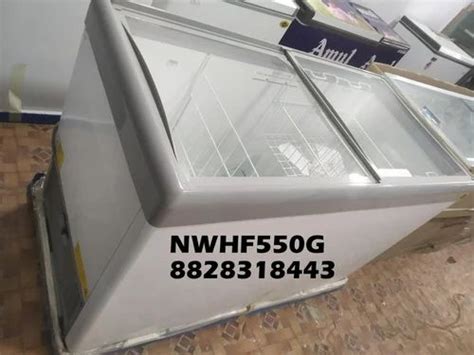 Double Door Western Glass Top Freezer NWHF550G Storage Capacity 525